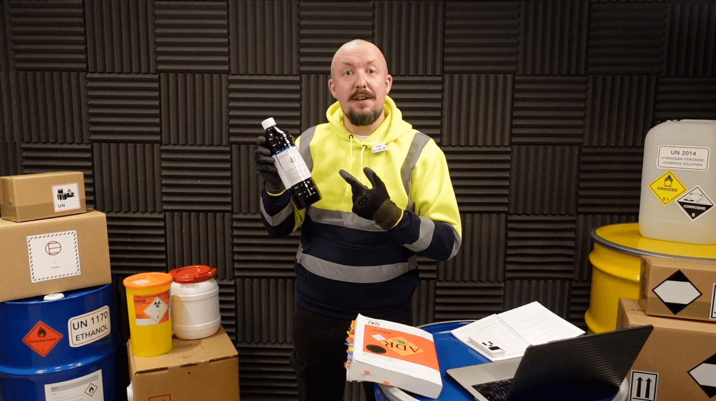 ADR general awareness training screenshot