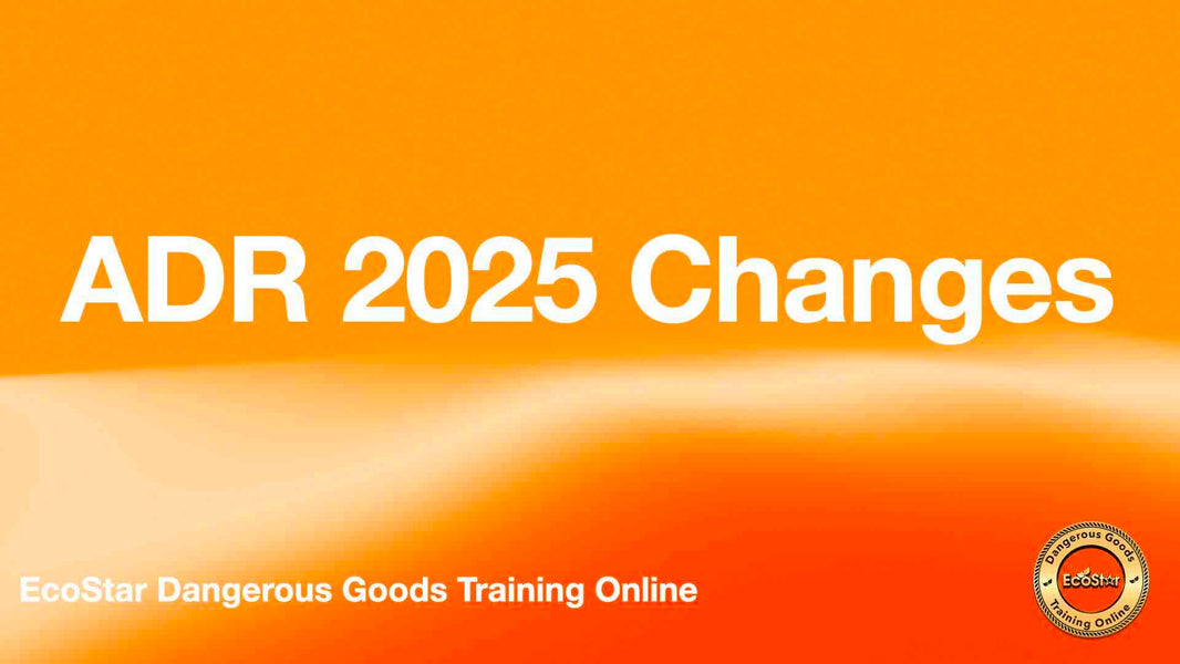 Adr Course EcoStar online dangerous goods courses