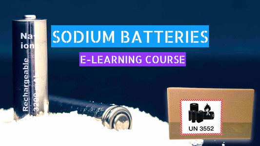 sodium batteries online dangerous goods training e-learning course