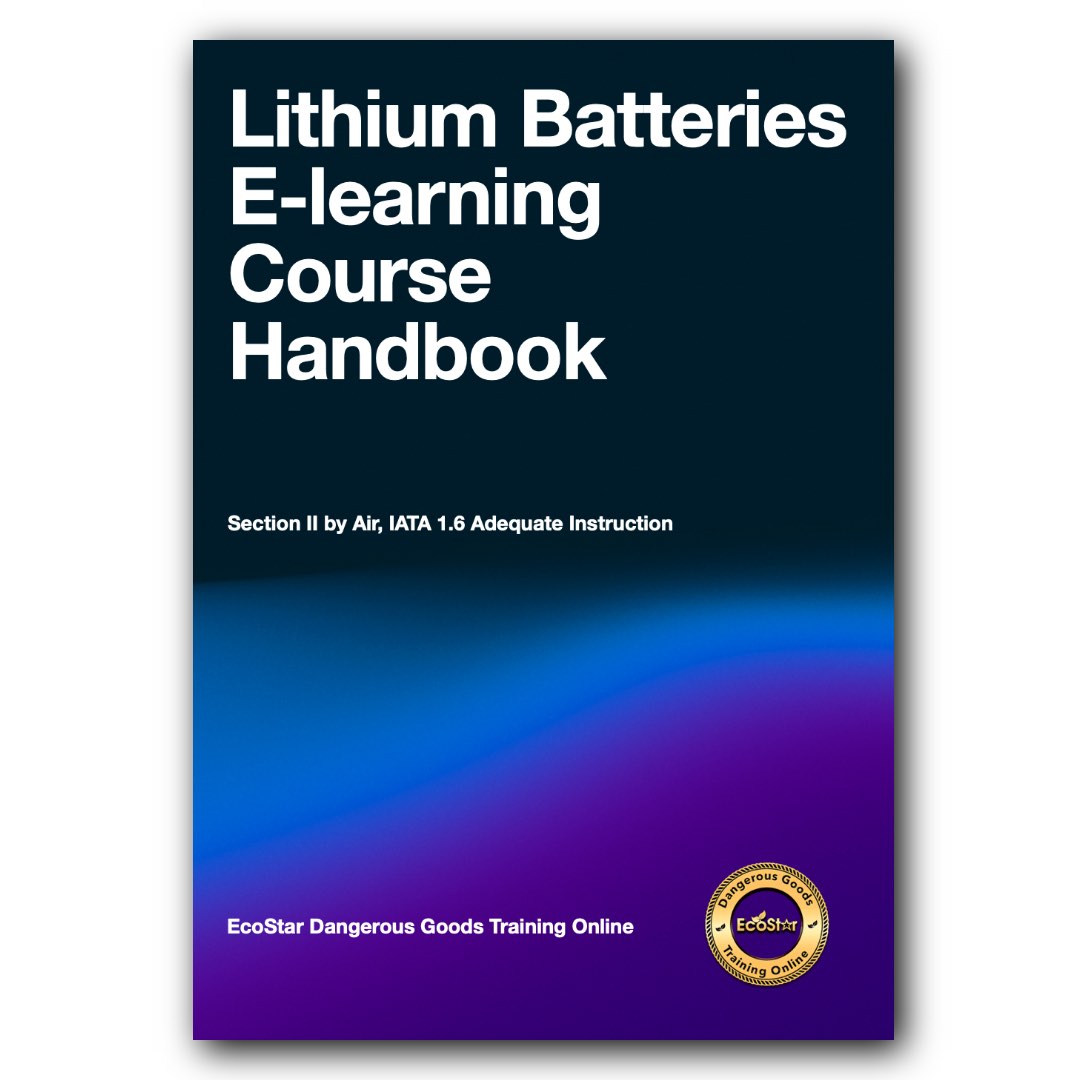 Lithium Batteries Section II by Air E-learning Course (2025 version)