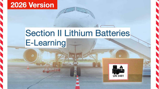 Lithium Batteries Section II by Air E-learning Course (2026 version)
